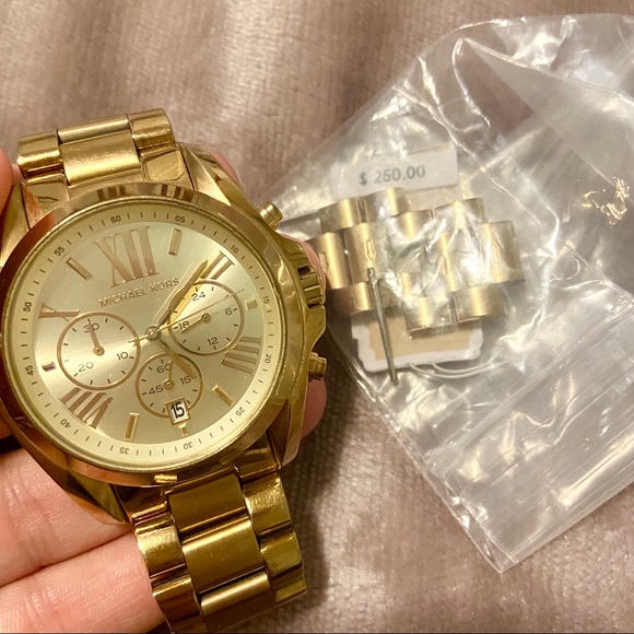 Michael Kors Oversized Bradshaw Gold Tone Watch main image 7